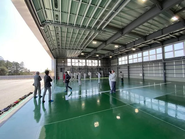 聖隷三方原病院ドクターヘリ格納庫