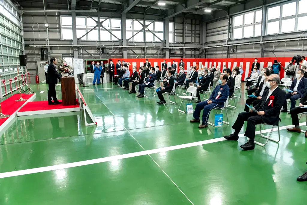 ドクターヘリ格納庫 竣工式