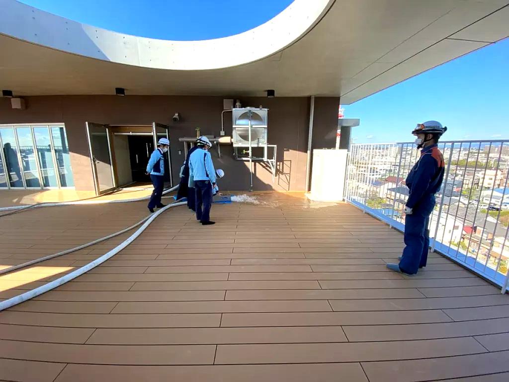 浜松修学舎 消防検査実施