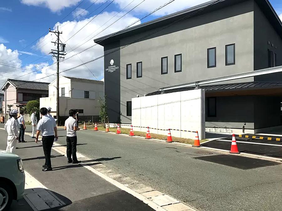 クリニック竣工間近