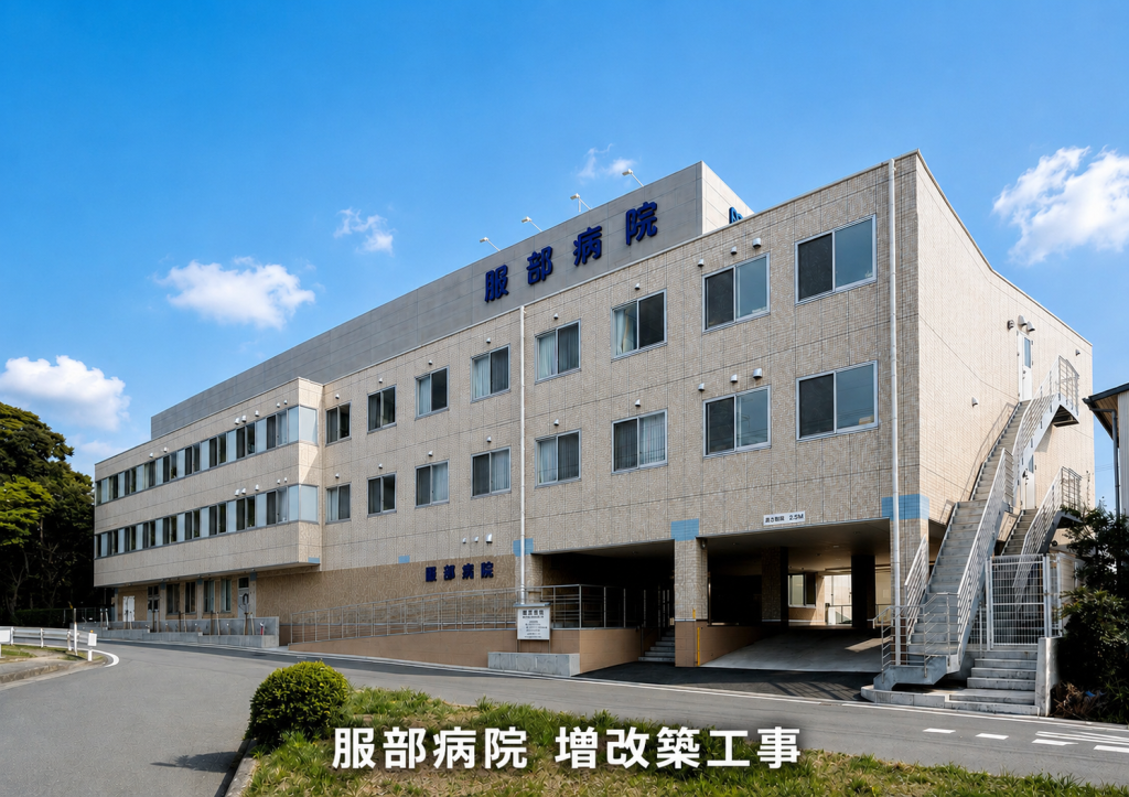 服部病院 増改築工事