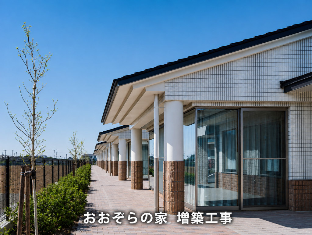 重症心身障がい児施設 おおぞらの家　増築工事