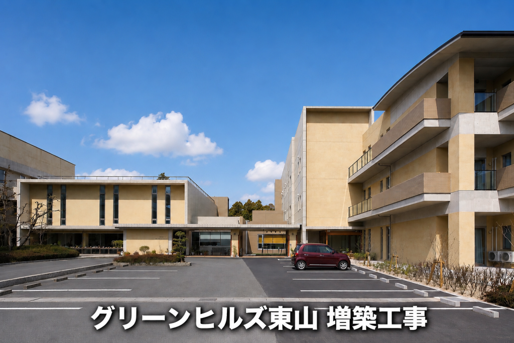 特別養護老人ホームグリーンヒルズ東山 増築工事