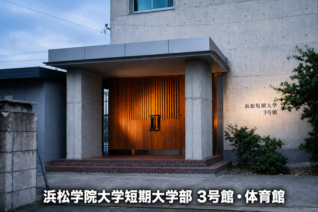 浜松学院大学短期大学部 3号館・体育館