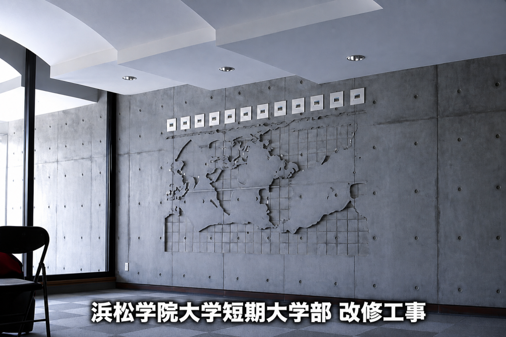 浜松学院大学短期大学部 改修工事